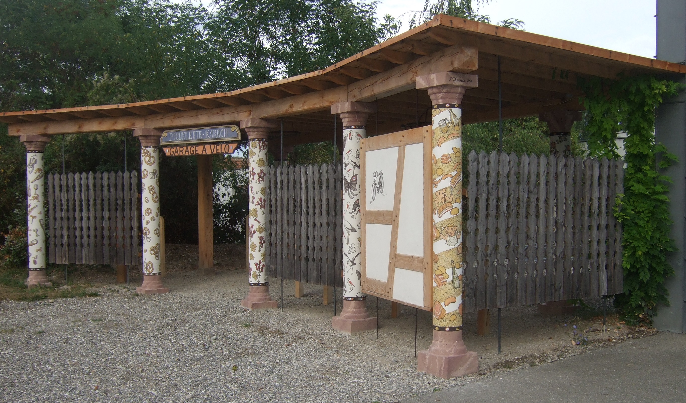 Garage à vélo, Ecomusée d'Alsace